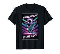 Eclipse Solar Total 12 de Agosto de 2026 Islandia Camiseta