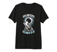Eclipse Solar Total 12 de Agosto de 2026 Islandia Camiseta Premium