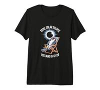 Eclipse Solar Total 12 de Agosto de 2026 Islandia Camiseta Premium