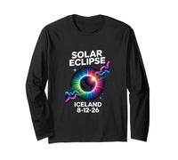 Eclipse Solar Total 12 de Agosto de 2026 Islandia Manga Larga