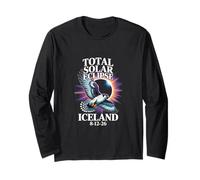 Eclipse Solar Total 12 de Agosto de 2026 Islandia Manga Larga