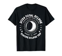 Eclipse Solar Total 2026 12 de Agosto Viaje a Europa Eclipse Camiseta