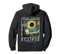 Eclipse Solar Total 2026 Camino de la Totalidad España 12 de Agosto Sudadera con Capucha