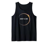 Eclipse Solar Total 2026 Totality Spain Camiseta sin Mangas