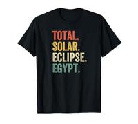 Eclipse Solar Total 2027 Egipto Totalidad Camiseta