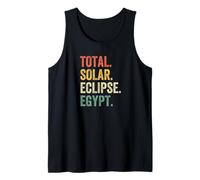 Eclipse Solar Total 2027 Egipto Totalidad Camiseta sin Mangas