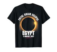 Eclipse Solar Total Agosto 2, 2027 Egipto Ciencia Astronomía Camiseta