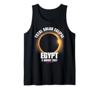 Eclipse Solar Total Agosto 2, 2027 Egipto Ciencia Astronomía Camiseta sin Mangas