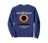 Eclipse Solar Total España 2026 Astronomía Viaje Totalidad Sudadera