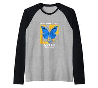 Eclipse Solar Total España 2026 Camiseta Manga Raglan