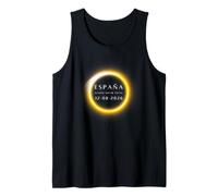Eclipse Solar Total España 2026 Evento Astronómico de Totali Camiseta sin Mangas