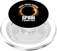 Eclipse Solar Total España Agosto 2, 2027 Ciencia Astronomía PopSockets PopGrip para MagSafe
