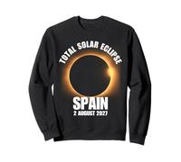 Eclipse Solar Total España Agosto 2, 2027 Ciencia Astronomía Sudadera