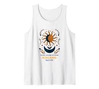 Eclipse solar total Islandia agosto 2026 Camiseta sin Mangas