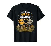 Eclipse Solar Total Mi Primer Gran Eclipse España 2026 Niños Camiseta