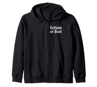 Eclipse Solar Total o Busto - Path of Totality Tops & Tees Sudadera con Capucha
