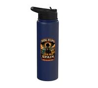 Eclipse total 12 8 2026 España Toro Astronomía Evento Cósmico Stainless Steel Insulated Water Bottle