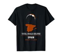 Eclipse Total de Eventos solares 2026 El Camino de la Luna Total Camiseta
