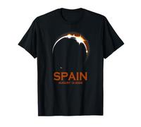 Eclipse Total de Eventos solares 2026 El Camino de la Luna Total Camiseta