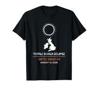 Eclipse Total de Eventos solares 2026 El Camino de la totalidad Sol Camiseta