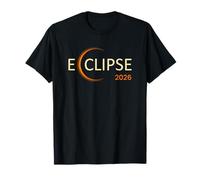 Eclipse Total de Eventos solares 2026 El Camino de la totalidad Sol Camiseta