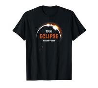 Eclipse Total de Eventos solares 2026 Evento Celestial Solar Camiseta