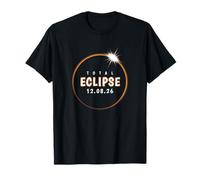 Eclipse Total de Eventos solares 2026 Fenómeno cósmico Cielo Nocturno Camiseta