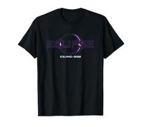 Eclipse Total de Eventos solares 2026 Luna Celestial Sol Astronomía Camiseta