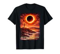 Eclipse Total De Sol A Coruña España 12 De Agosto De 2026 Camiseta