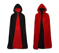 Ecloud Shop Niño de Halloween vestir para adultos magos capa mágica vampiro manto 120cm