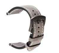 EcLusE Correas de liberación rápida Correas de reloj de cuero Correa de repuesto Accesorios para relojes Correa de reloj de pulsera,Gris,24mm