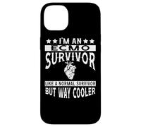 Ecmo Survivor Apparel - Divertido diseño Impresionante de supervivientes Carcasa para iPhone 14 Plus