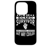 Ecmo Survivor Apparel - Divertido diseño Impresionante de supervivientes Carcasa para iPhone 14 Pro