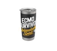 ECMO Survivor ECMO Conciencia Vaso térmico de acero inoxidable de doble pared