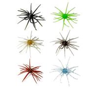 ECMQS 6 señuelos ligeros y flotantes para erizos de mar en la superficie y crear movimientos realistas para atraer peces con cebo de erizo de mar