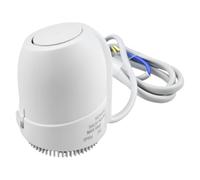 ECMQS Actuador termal eléctrico normalmente abierto, 230V | Adaptador termostático para radiador, normalmente cerrado, abierto, acciona el cabezal del motor AC220 / 24 V