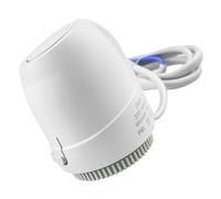 ECMQS Actuador termal eléctrico normalmente abierto, 24V | Adaptador termostático para radiador, normalmente cerrado, abierto, acciona el cabezal del motor AC220 / 24 V