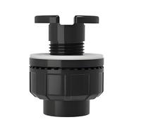 ECMQS Conector de tubo de filtro con conexión extraíble, 25 mm | Conector de desagüe de acuario de PVC con rosca y diseño de conexión para el mantenimiento de vías fluviales y