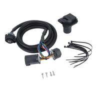 ECMQS Enchufe de arnés de cableado de remolque | Para camiones 2017-2022, conector de remolque trasero, montaje de servicio del lado del vehículo de repuesto de 7 pies