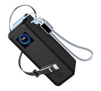 ECMQS Funda de silicona flexible para Powerbank de 25000 mAh y 200 W, color | Funda de silicona suave de agarre cómodo, a prueba de arañazos y diseño resistente a caídas de larga duración para exteriores