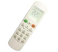 ECMQS Mando a distancia para unidad de refrigeración RM12F | Teclado inglés transparente, listo después de la instalación de la batería, pantalla LCD, control de oscilación del