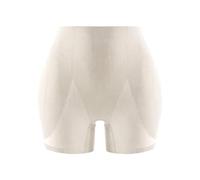 ECMQS Pantalones cortos moldeadores de uso diario para mujer, color crema | Ropa interior de cintura alta con control de abdomen con levantamiento de glúteos y ajuste de tirar