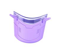 ECMQS Silenciador vocal con asas laterales de mano, color morado | Muestra de diálogo en casa