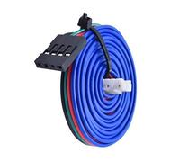 ECMQS XH2.54-Terminal - Cable de motor paso a paso (4 pines, 1000 mm | Cable de extensión para conexión de impresora 3D estable, longitud opcional para impresora 3D, área educativa