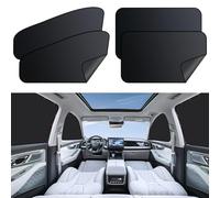ECMWFPEJT Parasol Ventana Coche para Peugeot Expert 2000-2019 2020 2021 2022 2023 2024 2026, Parasol Lateral Magnetico de Multi-Capa, Cortinillas Laterales Opacas con Imanes Fuertes,C