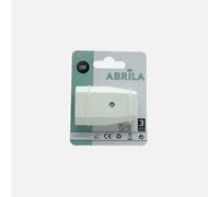 Eco base aerea blister mod3 2p+e 10a 230v blanca 2x4x6cm