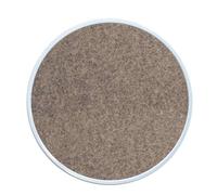 Eco - Base de fieltro adecuada para mesita de noche redonda Kartell Componibili Container (Nogal, 30,3 cm)