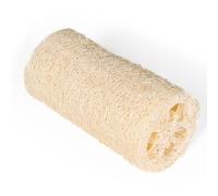 Eco Bath London Home Grown Natural Loofah - Esponja de baño exfoliante de primera calidad, esponja de ducha y limpiador corporal para una piel suave y radiante (5 pulgadas)