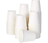 ECO-BRO 2000 Pcs Vasos De Papel Biodegradables Compostables Ecológicos 200 ml Desechables para Agua Bebidas Calientes y fría (2000)