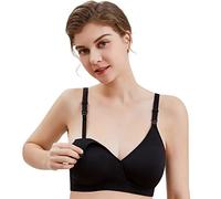 ECO BY MAMI - Sujetador Lactancia con Copa Extraíble Dafne, Talla 85, Color Negro